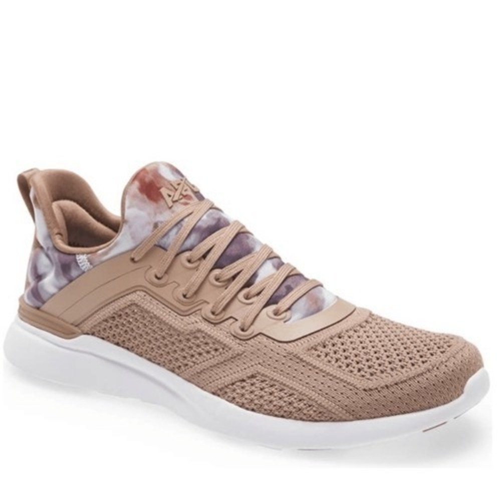 APL TechLoom Tracer Knit Training Tennis Shoe, Tie Dye/Tan, Size 11 NWT